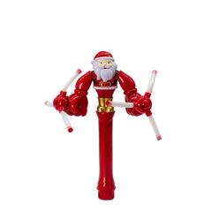LED Santa Swivel Arms Spinner Wand