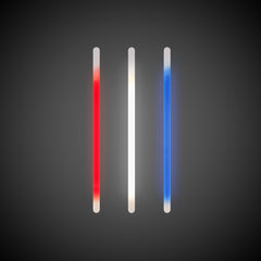 Red, White, and Blue Glow Bracelets Retail Counter Display