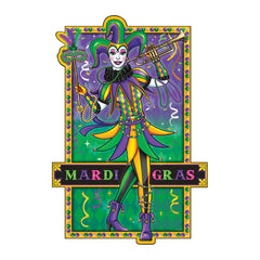 Mardi Gras Jumbo Cutouts