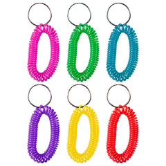 Assorted Spiral Keychains