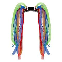 LED Rainbow Dreads Headband