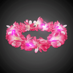 LED Pink Flowers Halo Headband