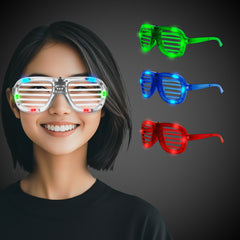 LED Slotted Shades
