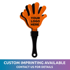 Orange & Black Hand Clappers