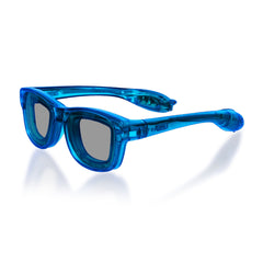Blue LED Retro Sunglasses