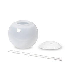 LED 20 oz. Tumbler Ball Cup with Straw