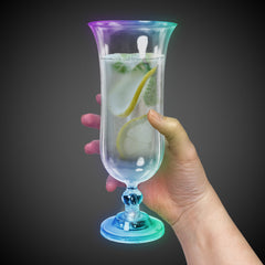 LED Hurricane 16 oz. Glass