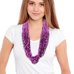 Pink Dice Bead 33" Necklaces
