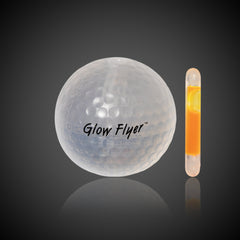 Orange Glow Flyer Golf Ball