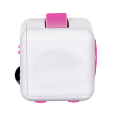 White & Pink Focus Cube