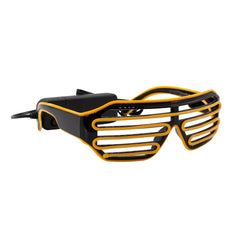 Yellow EL Wire Slotted Shades
