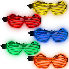 EL Wire Slotted Shades