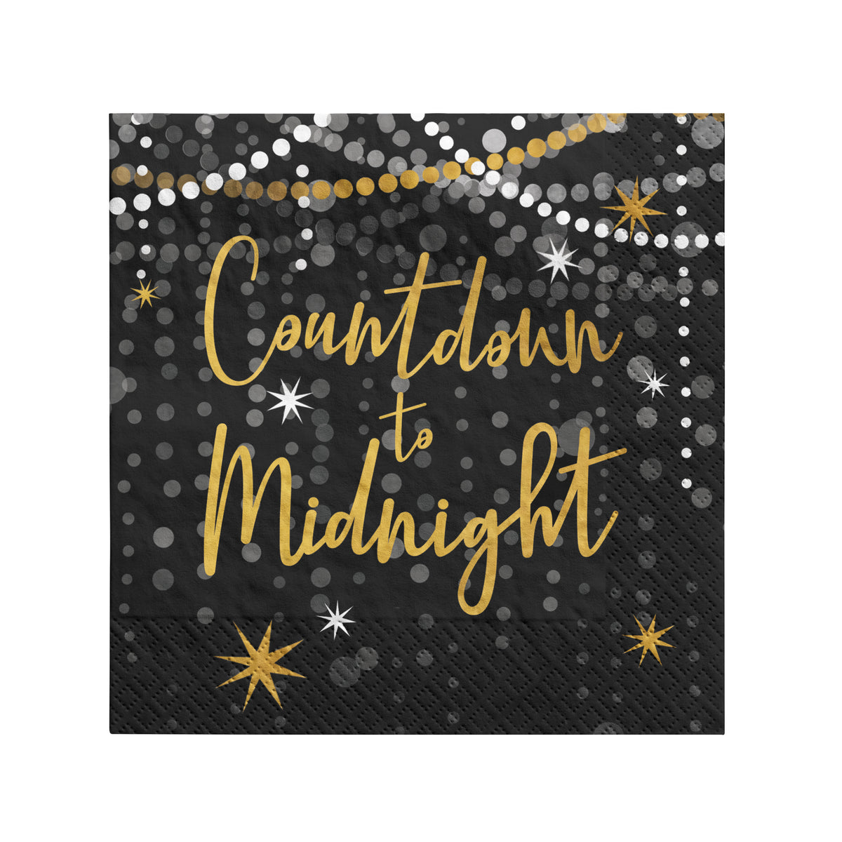 Midnight Hour Beverage Napkins