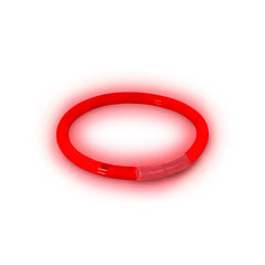 Red Glow 8" Bracelets