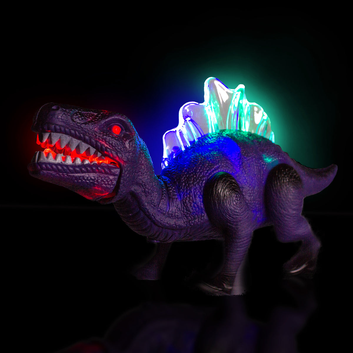 LED Walking Purple Dinosaur Toy