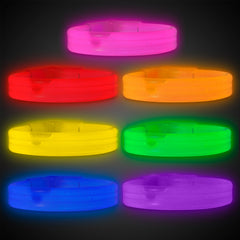 Assorted Triple Wide 9" Glow Bracelets