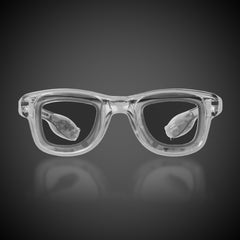 White LED Retro Sunglasses