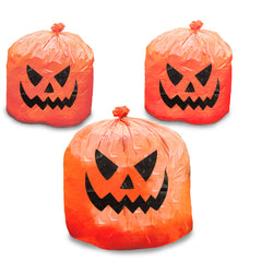 Jack-O-Lantern Lawn Bags