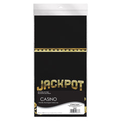 Casino Jackpot Metallic Table Cover