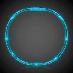 Blue LED 27" Necklace