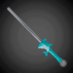 LED Shark Sword with Prism Ball