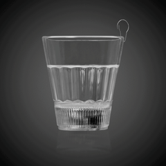 LED Green 2 oz. Shot Glass with Clip