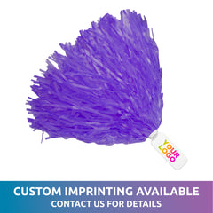 Purple Pom Poms