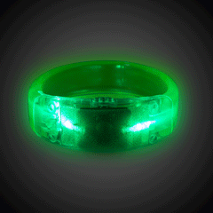 LED Green Golf Cup Rings