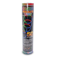 Blue, Green & Red 9" Glow Bracelets