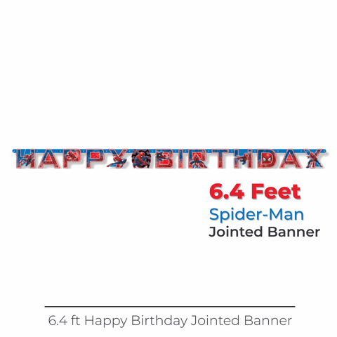 Spider-Man Large Jointed Banner – Windy City Novelties