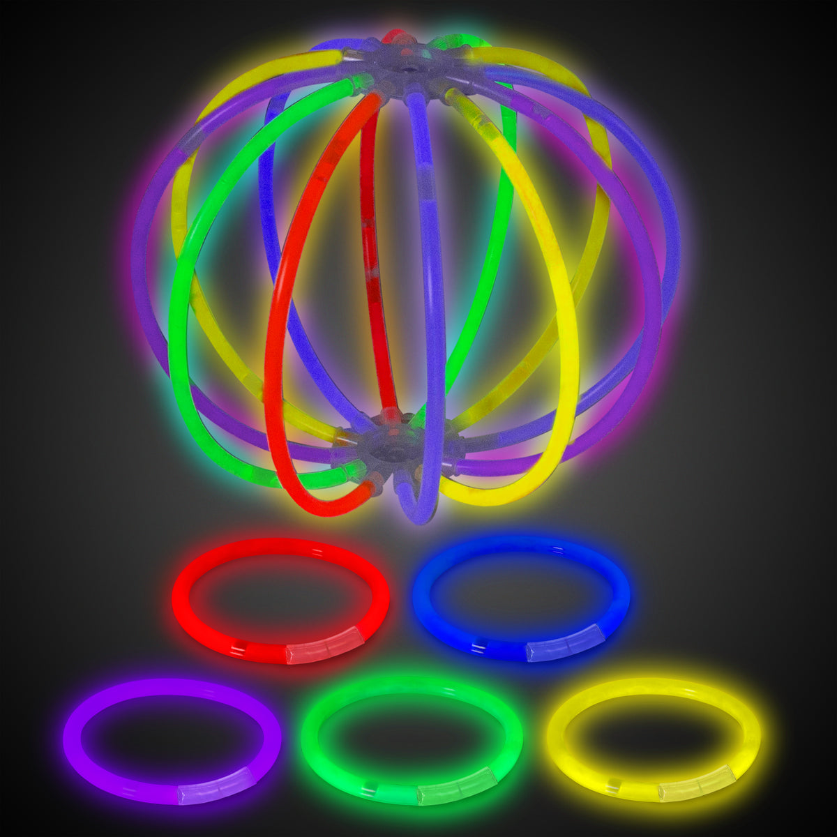 Super Bright 8" Glow Bracelets