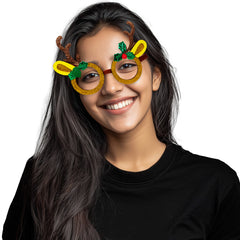Christmas Glitter Glasses Retail Display