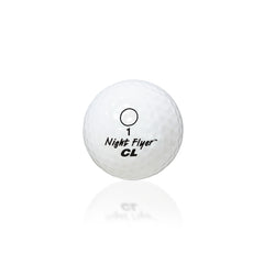 Night Flyer LED White Constant-On Golf Ball