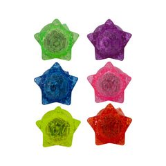 LED Love Star Jelly Rings