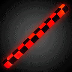 LED Checkered Flag Foam Lumiton