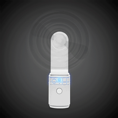 LED Black & White Rechargeable Fan