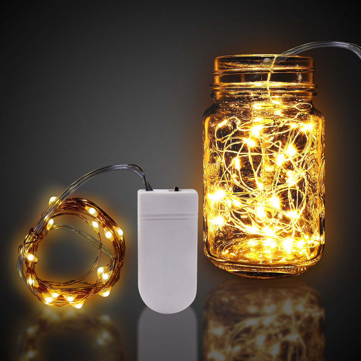 LED White 78" String Lights
