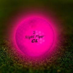 Night Flyer Pink Golf Balls