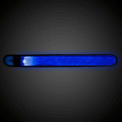 LED Blue Slap Bracelet