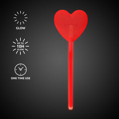 Red Heart Glow Wand