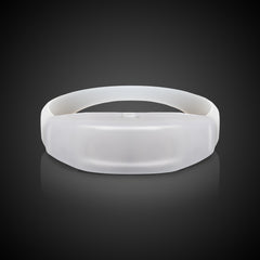 LED Sound-Activated White Stretchy Bracelet