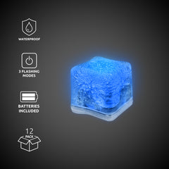 Blue LED Ice Cubes