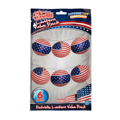 Patriotic Glow Lanterns Retail Display