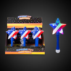LED Patriotic Wands Retail Counter Display