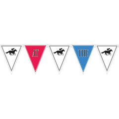 Derby Day Pennant Banner