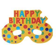 Happy Birthday Cardboard Glasses