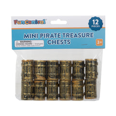 Mini Pirate Treasure Chests