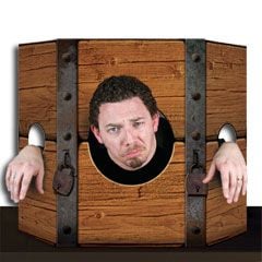 Medieval Stockade Photo Prop