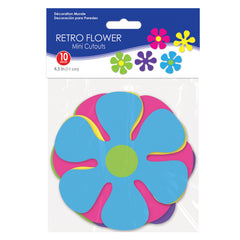 Retro Flower Mini Cutouts