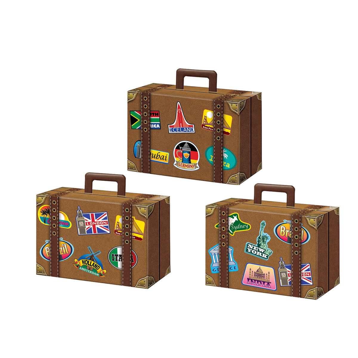 Luggage Favor Boxes